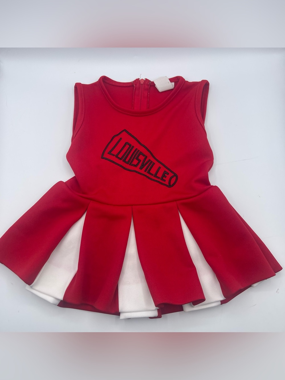Vintage Louisville old-school spirit wear UofL Cheerleading Uniform 3T Retro